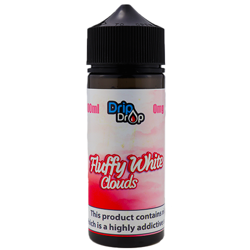 Fluffy White Clouds E-Liquid 0mg 100ml Shortfill