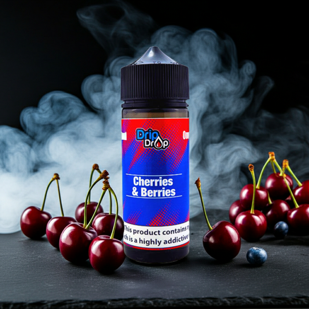 Cherries and Berries - 100ml 0mg Shortfill *New recipe*