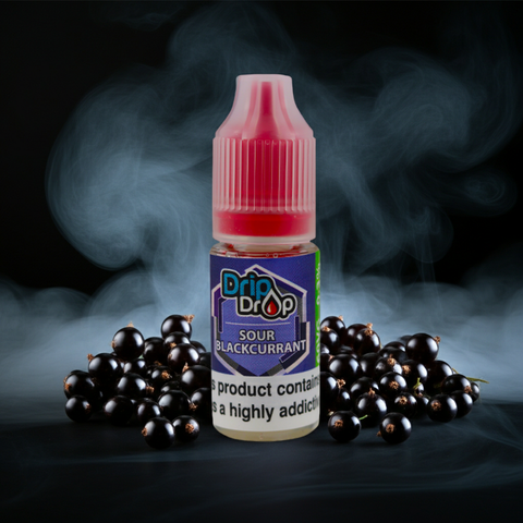 DripDrop Sour Blackcurrant vape juice 