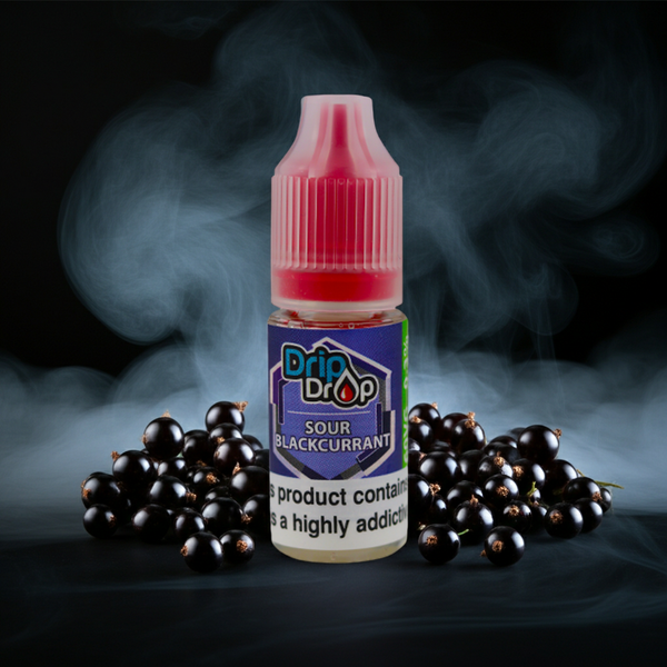 DripDrop Sour Blackcurrant vape juice 