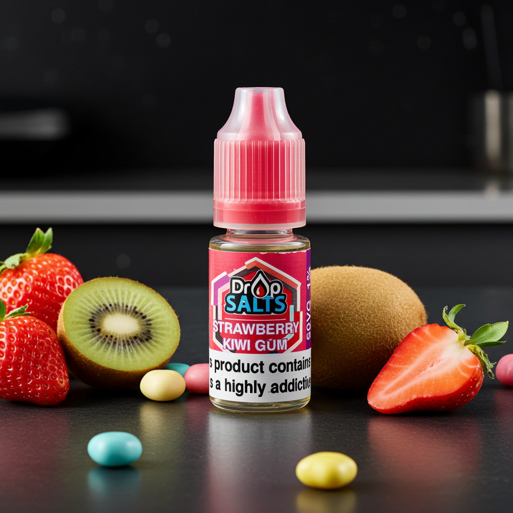 Strawberry Kiwi Gum Nic Salt