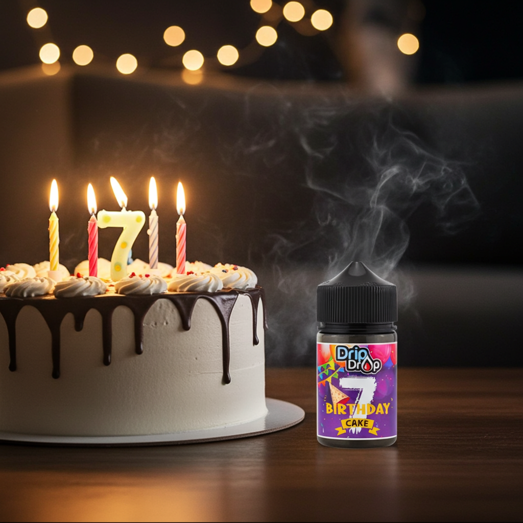 7 Birthday Cake - 50ml 0mg Shortfill