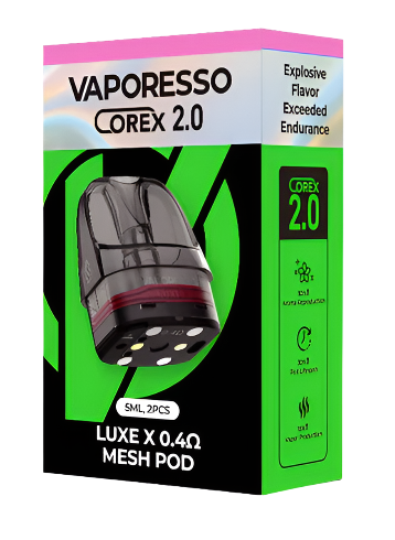 VAPORESSO LUXE X 0.4 5ML REPLACEMENT PODS corex 2.0
