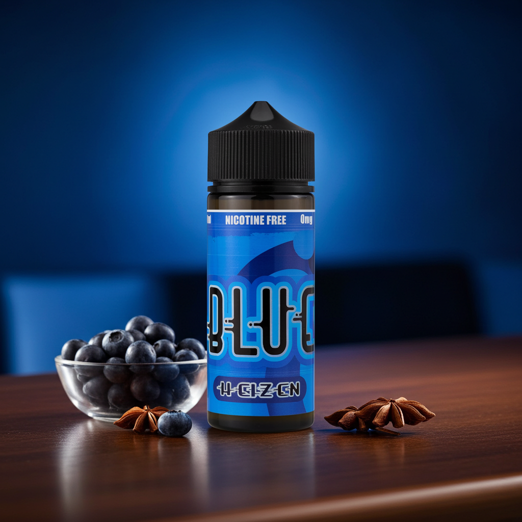 Blue Heizen E-Liquid 0mg 100ml Shortfill