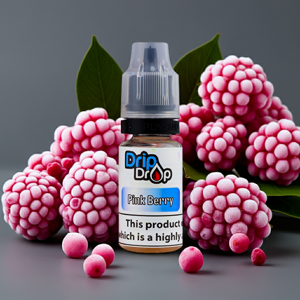 Drip Drop Pink Berry vape juice