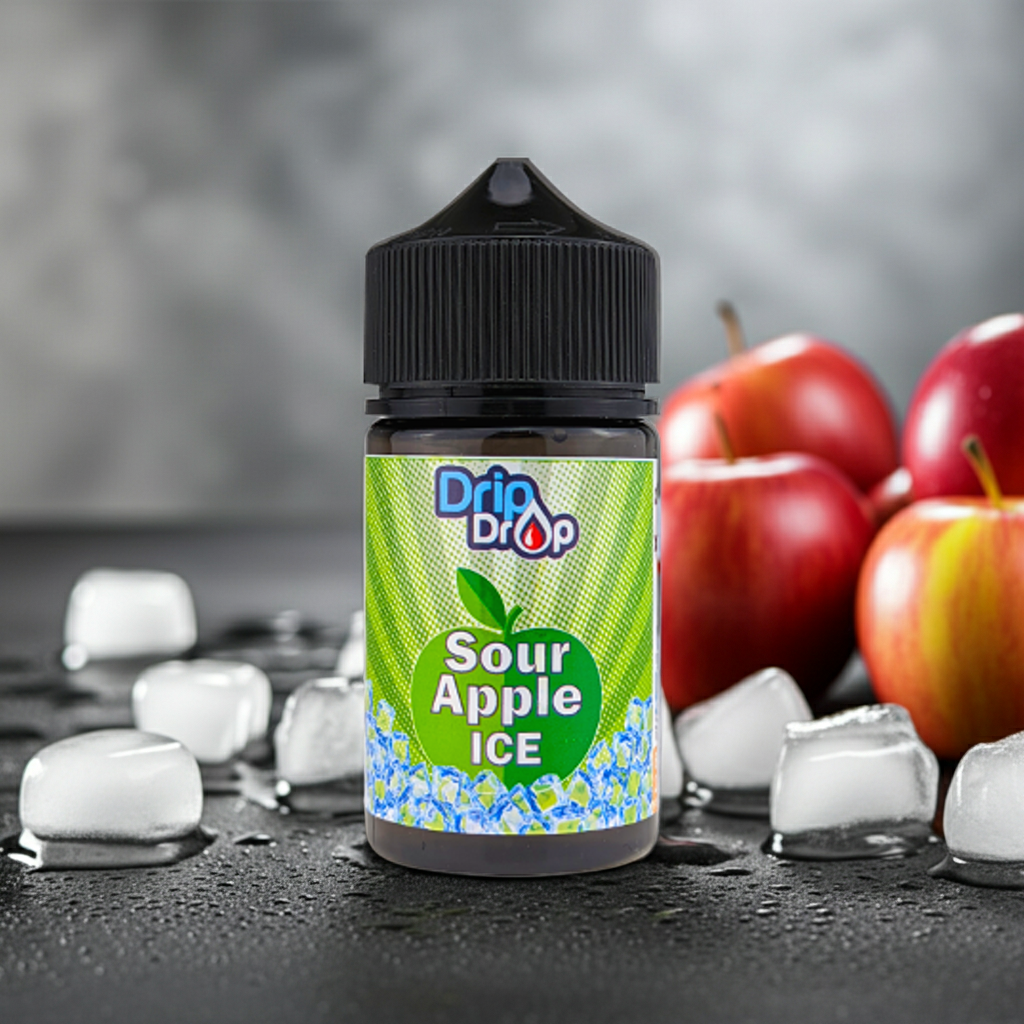Sour Apple Ice - 50ml 0mg Shortfill