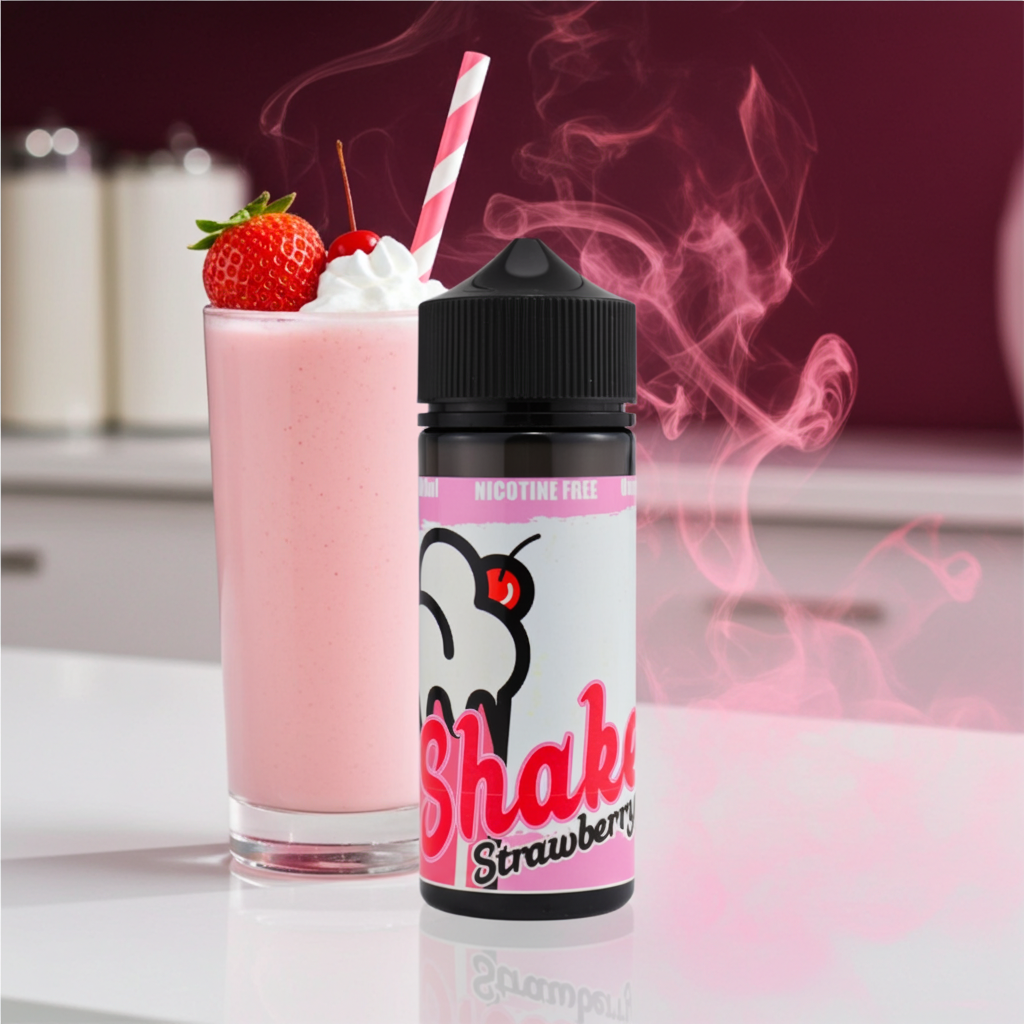 Strawberry Shake E-Liquid 0mg 100ml Shortfill