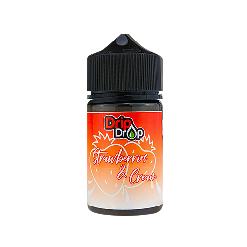 Strawberries and Cream E-Liquid by DripDrop