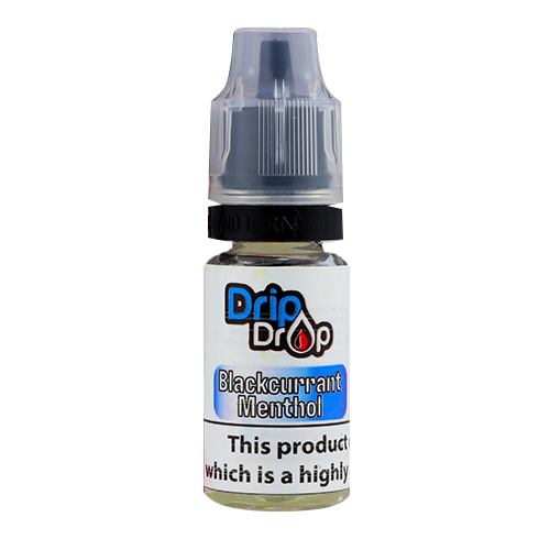 Blackcurrant Menthol E-Liquid 10ml - DripDrop Vapour
