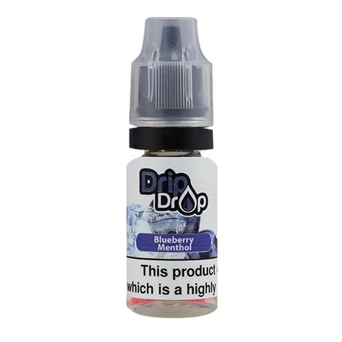 Blueberry Menthol E-Liquid 10ml UK - DripDrop Vapour