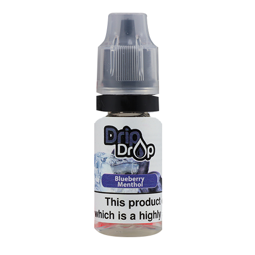 Blueberry Menthol E-Liquid 10ml UK - DripDrop Vapour