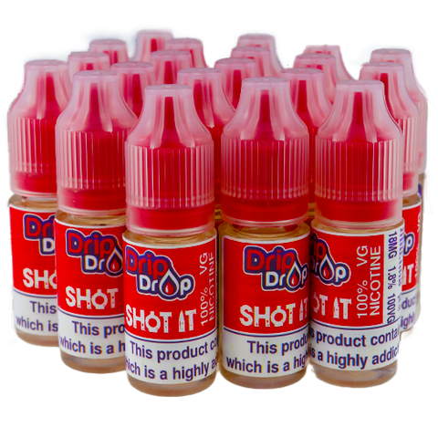 18mg Nicotine Shots - Single & Bundles