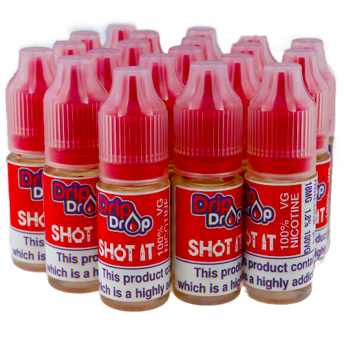 18mg Nicotine Shots - Single & Bundles