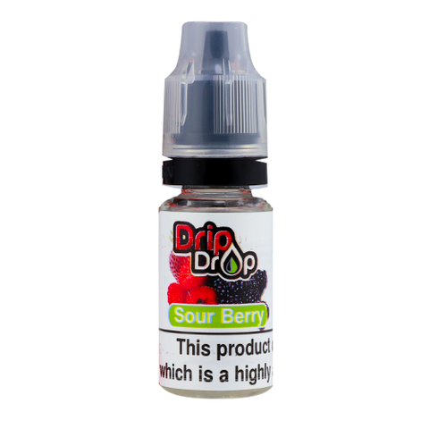 Sour Berry E-Liquid 10ml UK - DripDrop Vapour E-Liquid UK
